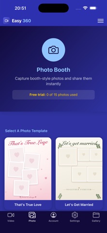 Easy 360: Photobooth & Video Screenshot 6 of 9