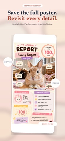 PawPop: AI Pet Poster Maker screenshot