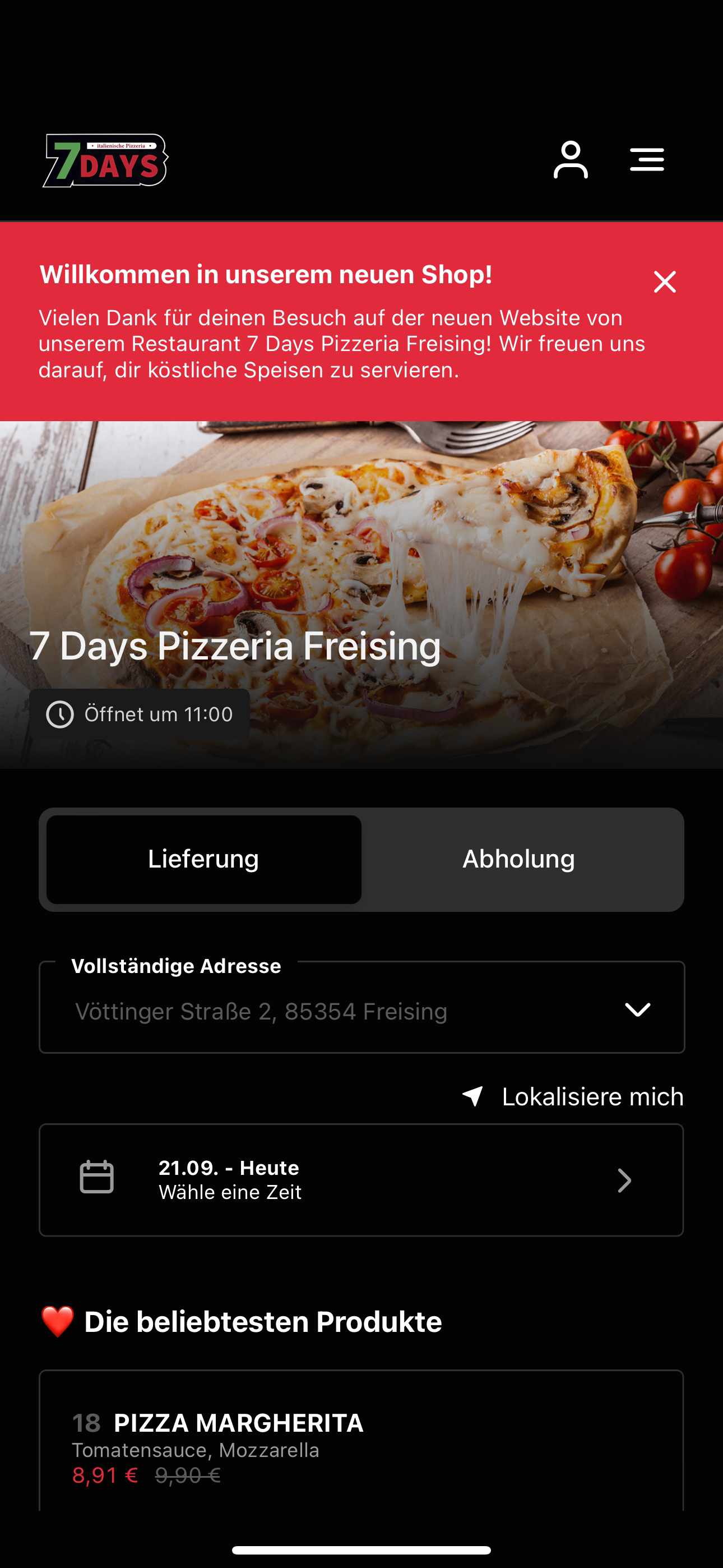 7 Days Pizzeria Freising