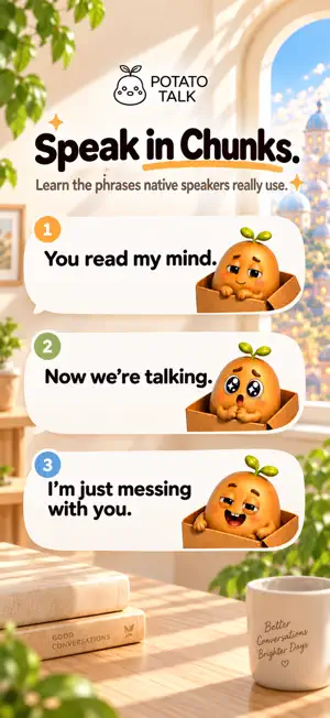 Potato Talk: Speak English screenshot 2
