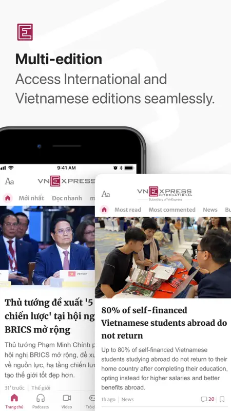 VnExpress: Vietnam Latest News screenshot 2 of 4