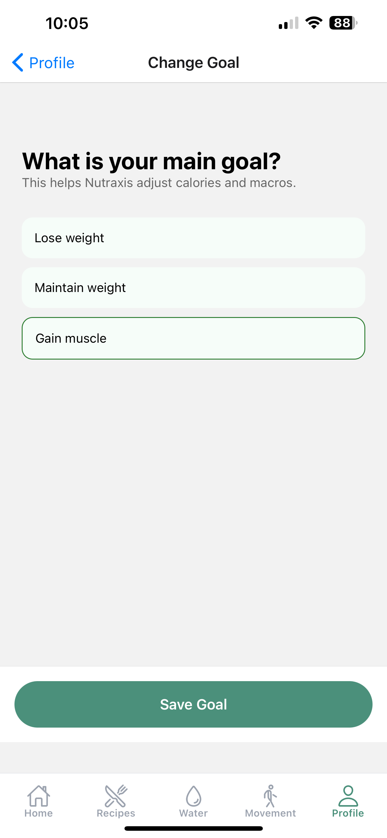 Nutraxis — AI Nutrition Coach screenshot 7