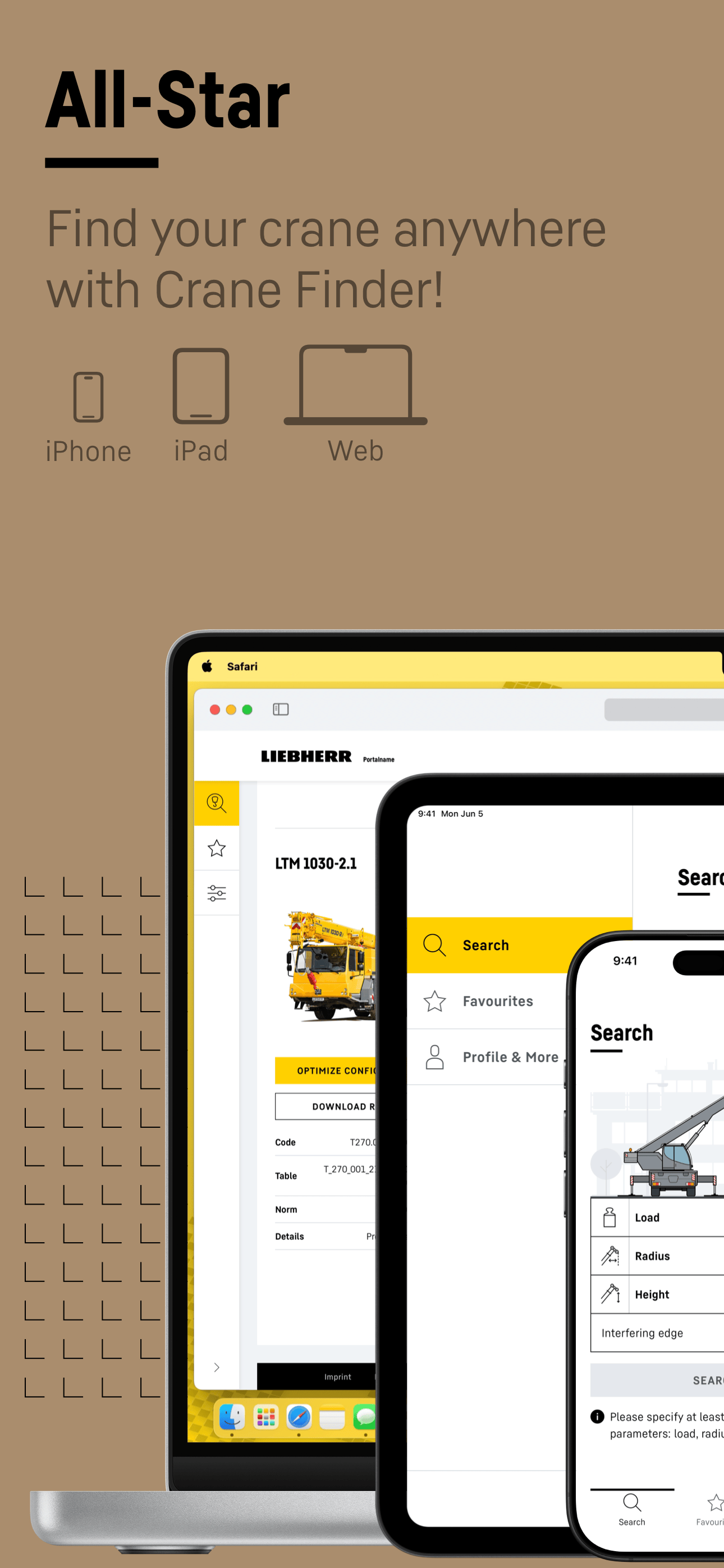 Crane Finder