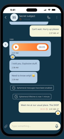 PRIVUS SecurLine Messenger Screenshot 9 of 10