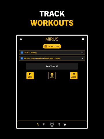 Mirus iPad screenshot