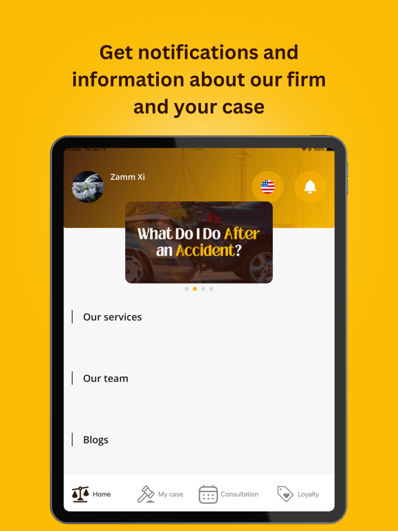 Goodlaw Connect iPad screenshot 2 - Utilities app
