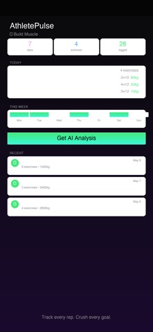 AthletePulse Screenshot 3 of 3