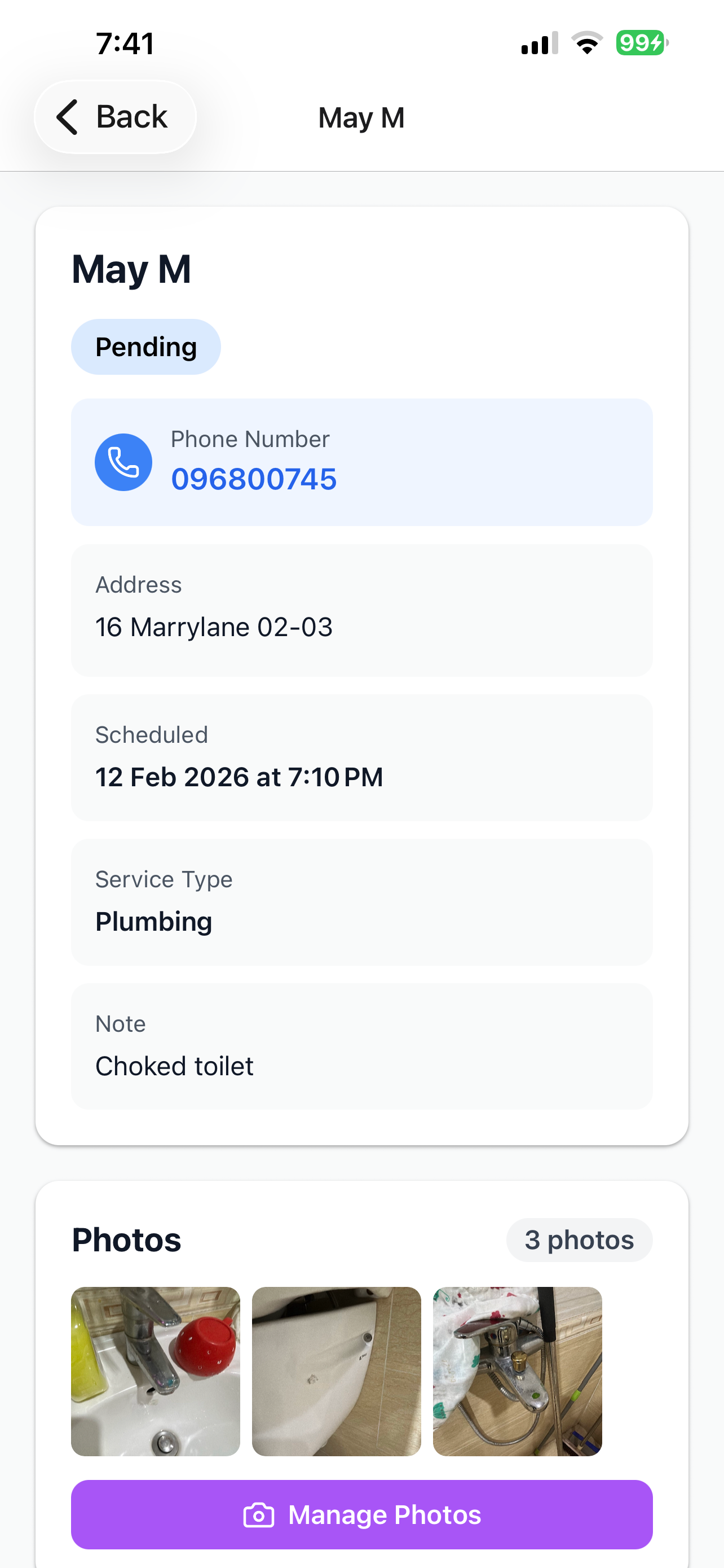 Handyman Job & Invoice Manager screenshot 4