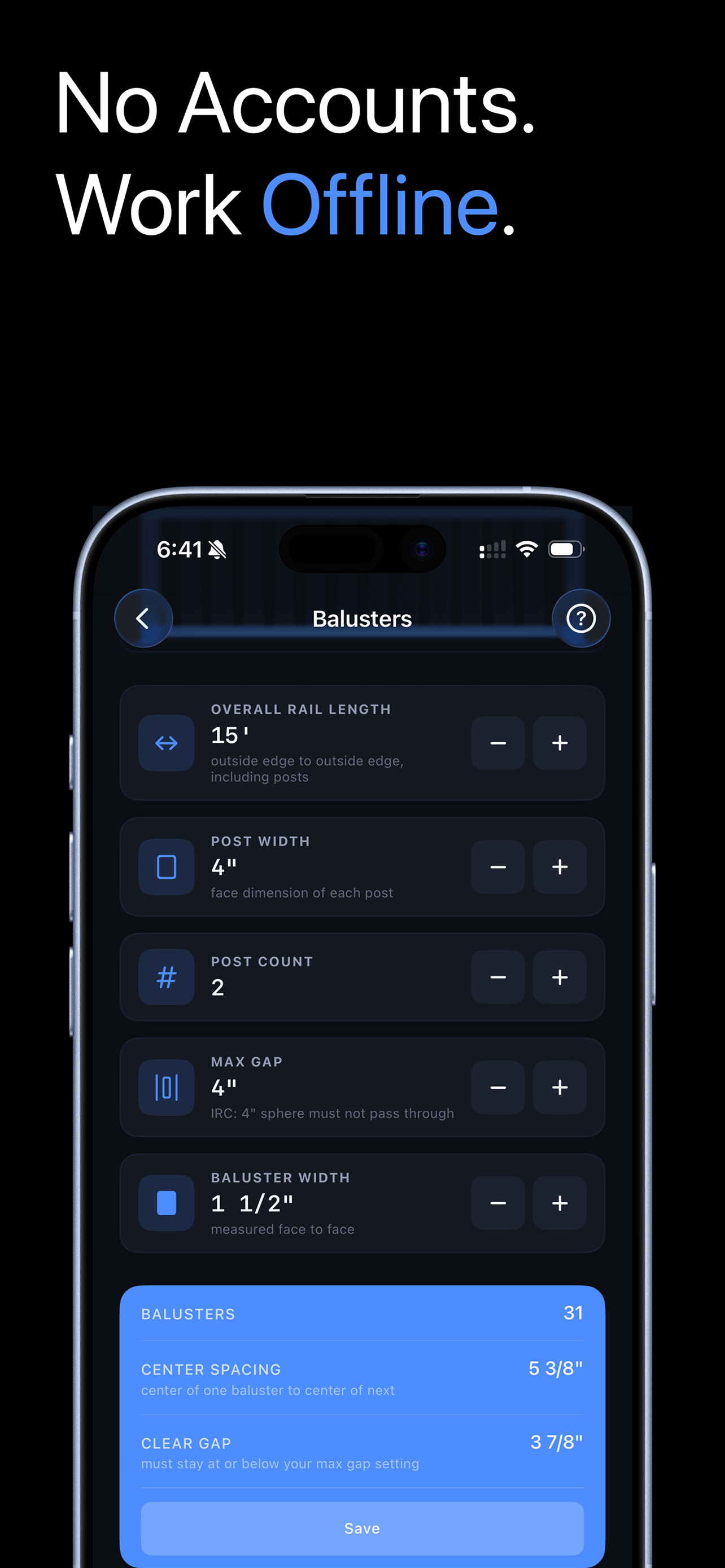 BuildX Construction Calculator