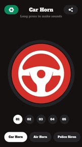 Horn Sounds - Car Horn & Siren screenshot
