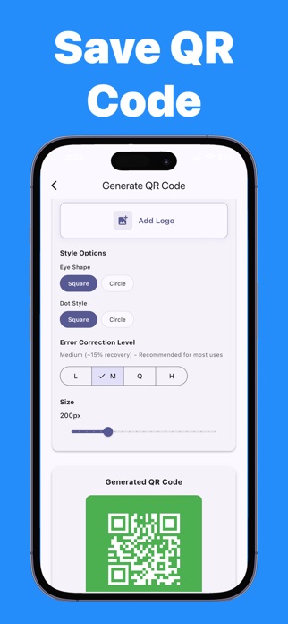 QR Code Reader & Scanner App. Screenshot 5 of 6
