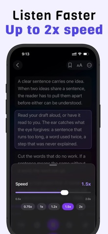 TTS Reader : AI Text to Speech Screenshot 4 of 9