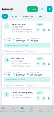 LeaseConnectPro screenshot