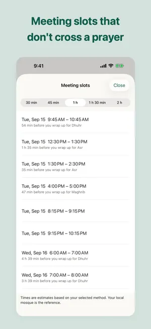 Waqtain: Prayer Day Planner screenshot 4