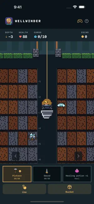 Wellwinder: Mining Adventure screenshot 2