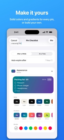 Glance: Pin to Lock Screen screenshot 5