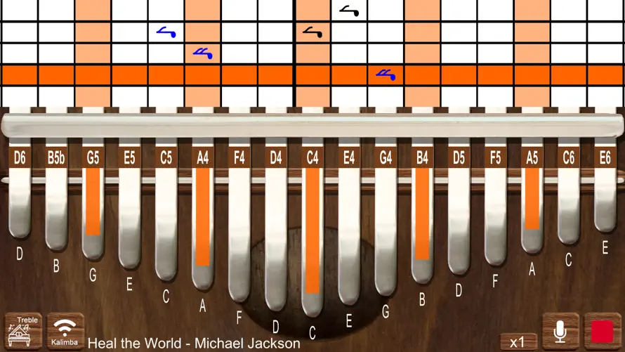 Kalimba Royal screenshot 1