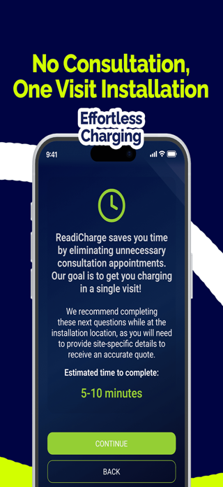 ReadiCharge: EV Charger Setup Screenshot 1 of 7