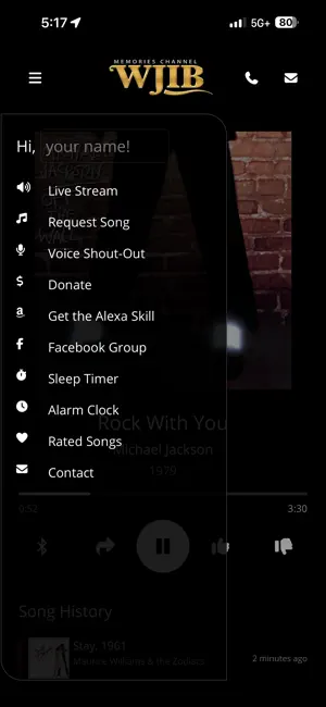 WJIB screenshot 3