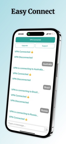 VPN Bot iPhone screenshot