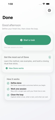 Done: Task Closer Screenshot 1 of 8
