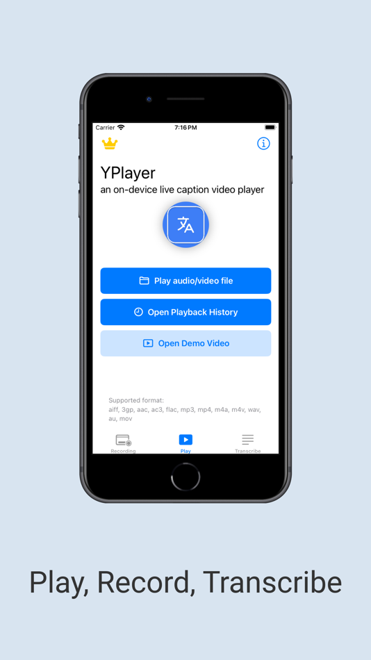 #1. YPlayer: Live Translate Player (macOS) 由: Hangzhou Duoziwei Technology Co.,Ltd
