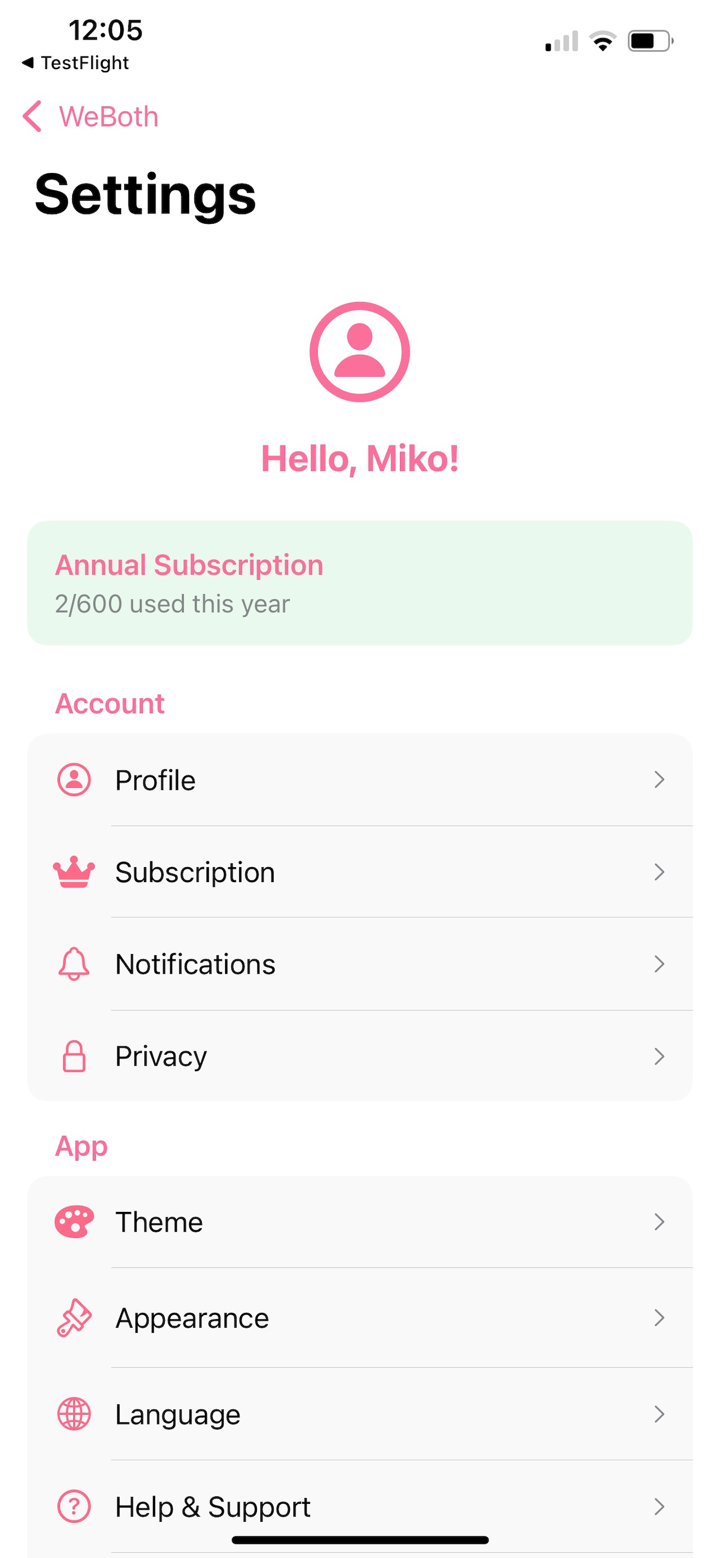 WeBoth - Couples AI Mediator screenshot 9