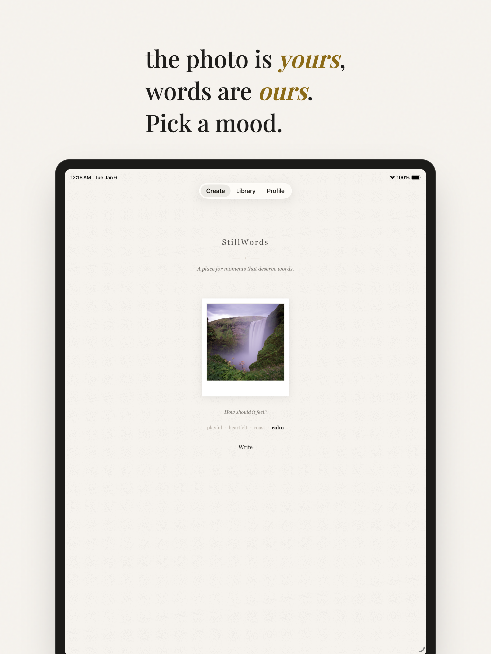 StillWords: Photo Poetry screenshot 9