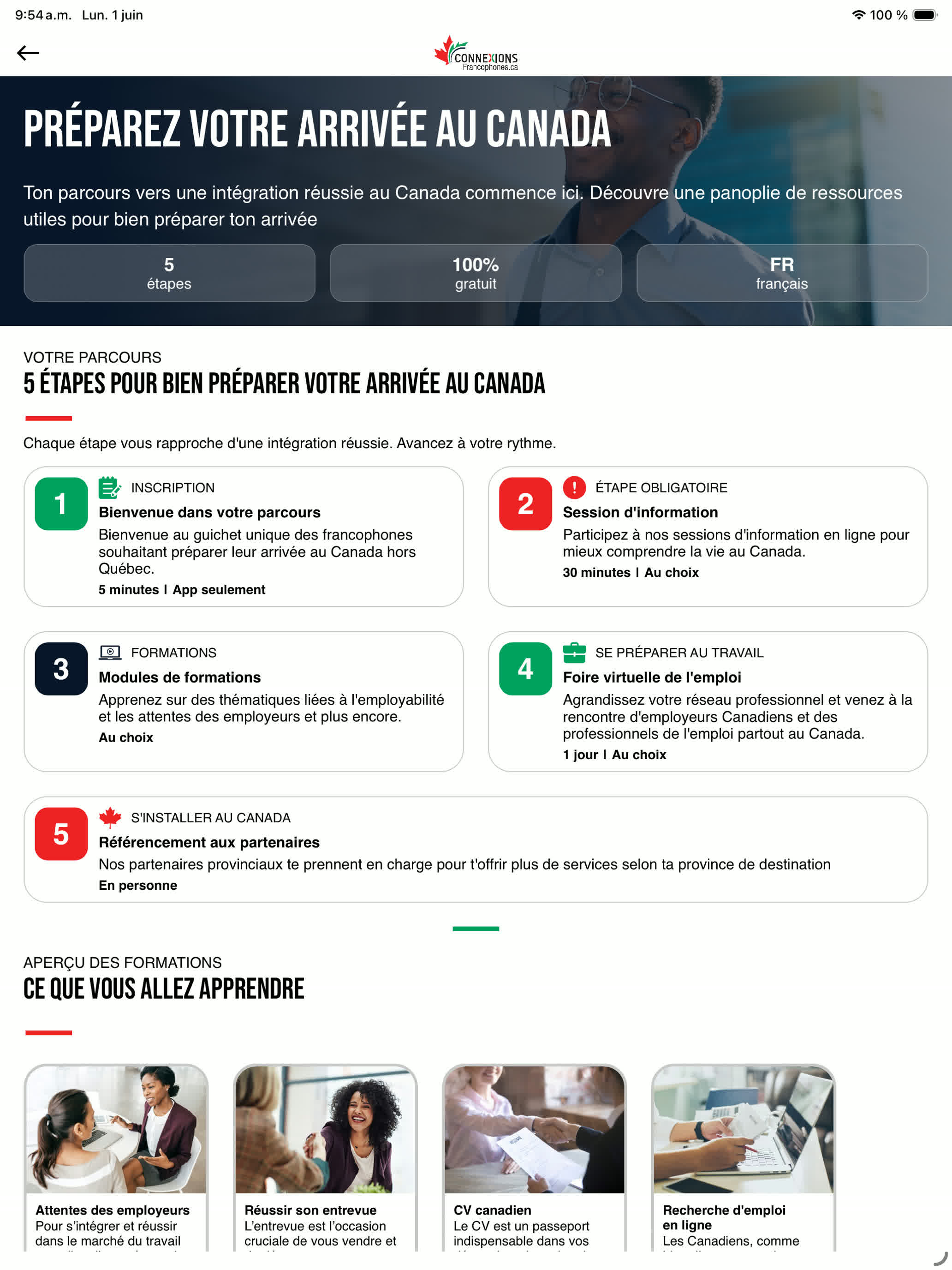 Connexions Francophones