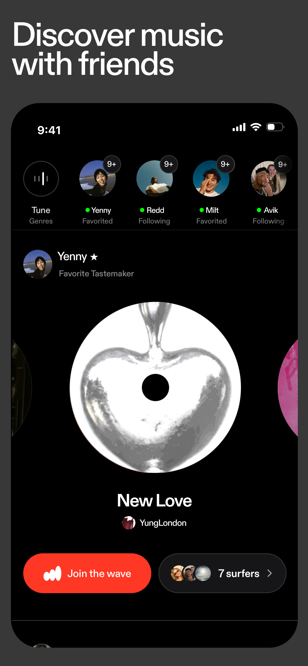 Crowdsurf: Music with Friends screenshot 3