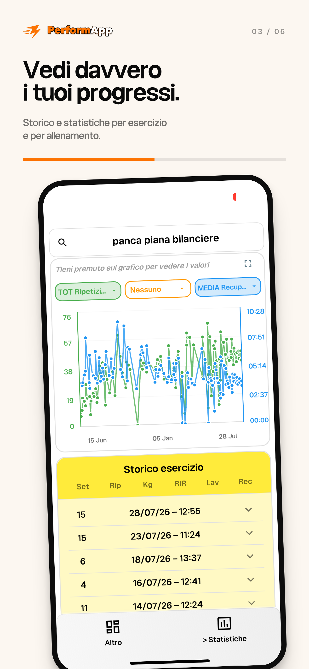 PerformApp screenshot 3