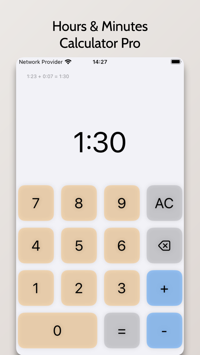 Hours  Minutes Calculator Pro