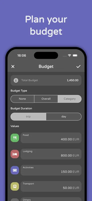 Trexpense - Travel Budget screenshot 3 of 6