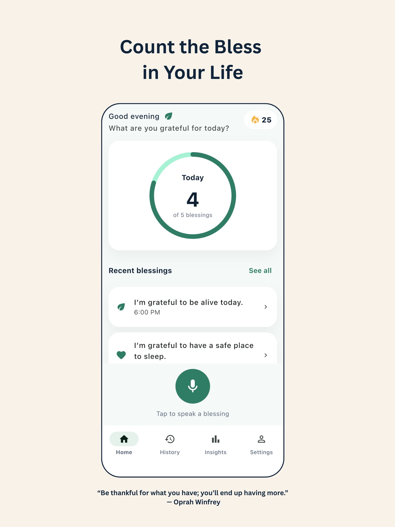 Screenshot 9 of BlessCount: Gratitude Journal