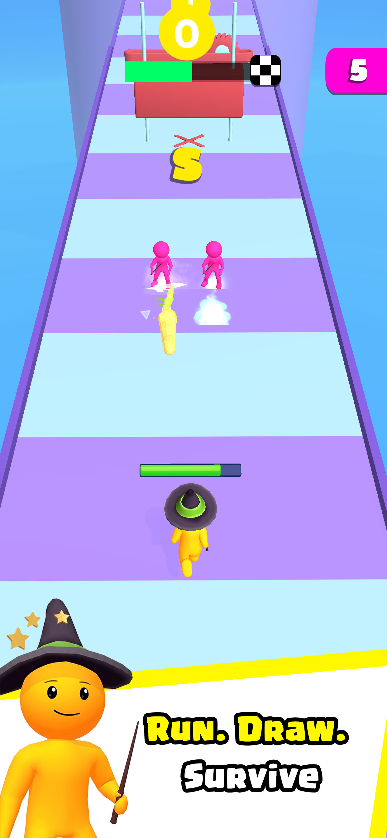 Draw Spell Run screenshot 2