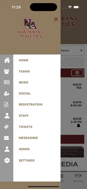 New Albany Athletics screenshot 3
