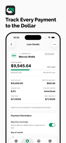 KorLoans: Loan Manager Screenshot 2 of 8
