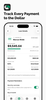 KorLoans: Loan Manager screenshot 2