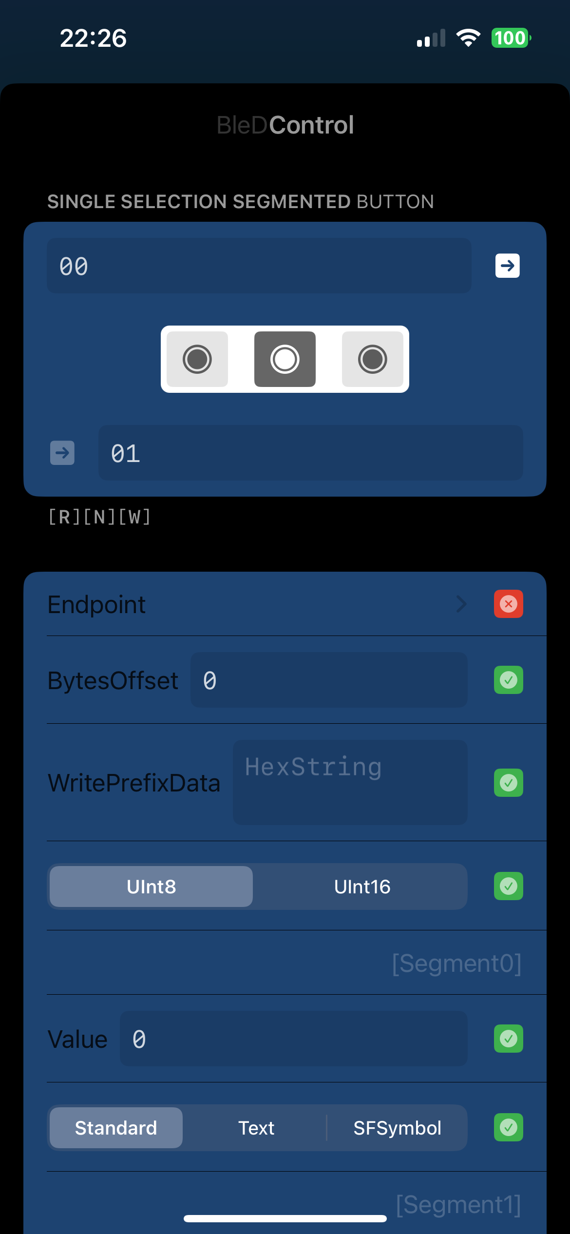 BleD Config screenshot 6
