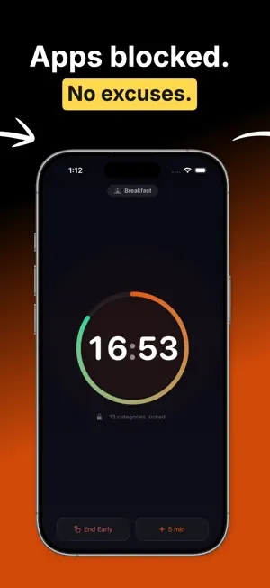 ForkLock: Meal Timer & Blocker screenshot 4