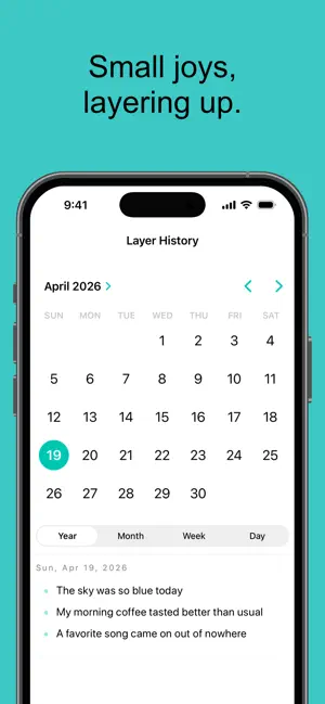 Positive Journal: Layer Diary screenshot 2