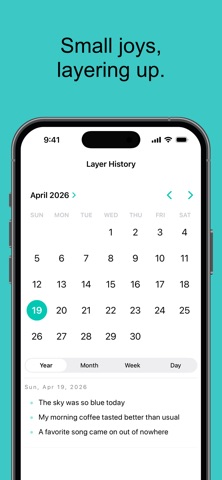 Positive Journal: Layer Diary Screenshot 2 of 4