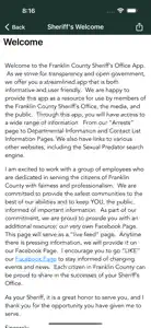 Franklin County Sheriff (FL) screenshot #3 for iPhone