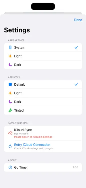 Go! Time screenshot 3