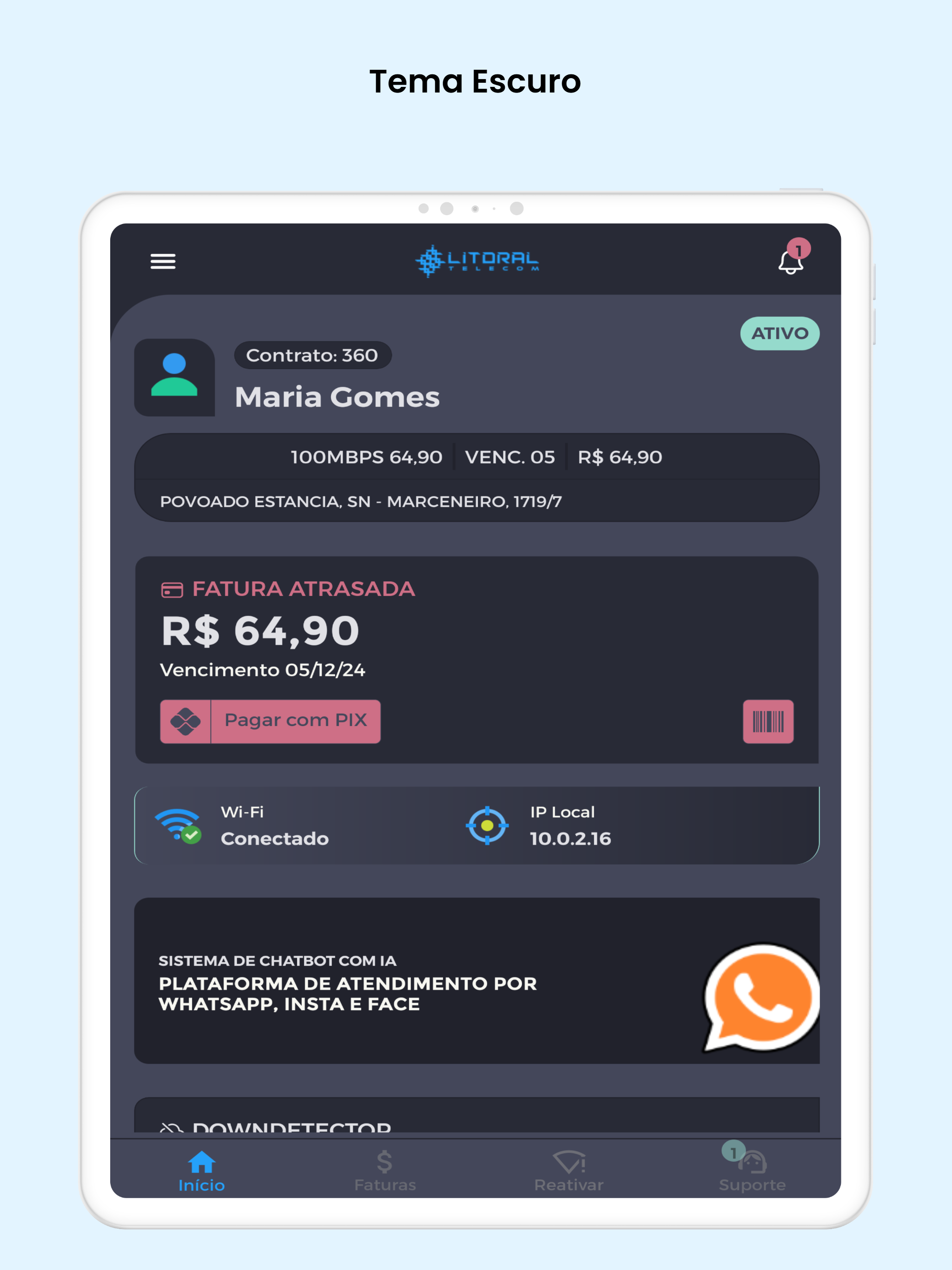 Litoral Telecom screenshot 10