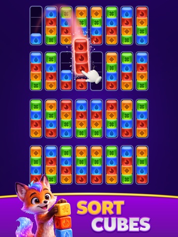 Wonder Sort - Color Puzzle iPad screenshot