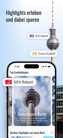 Berlin WelcomeCard screenshot