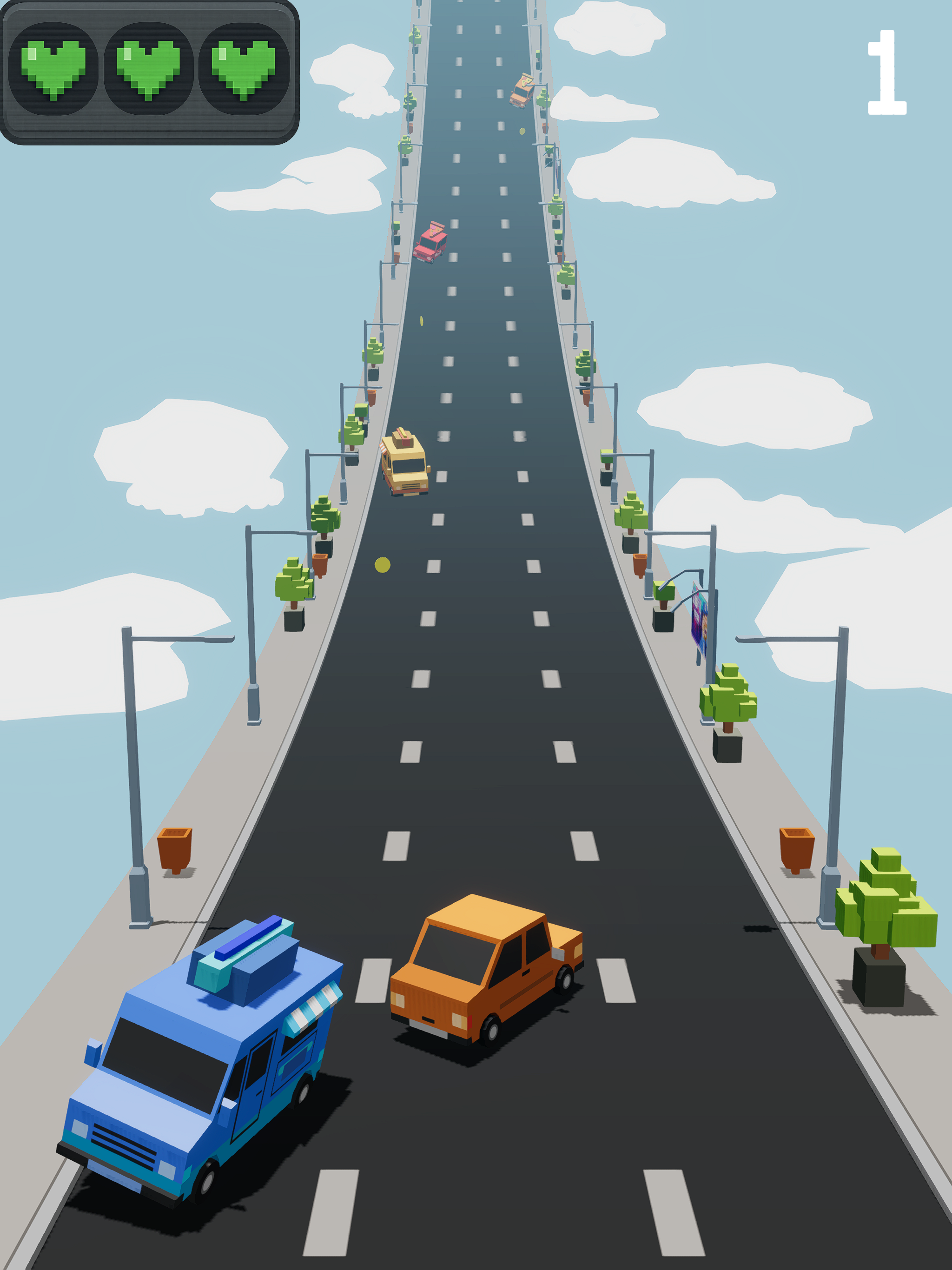 Pixel Traffic Rush screenshot 10