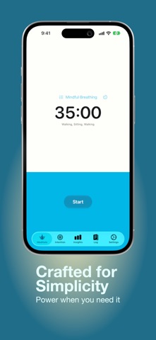 Lotus Bud Meditation Timer Screenshot 1 of 6