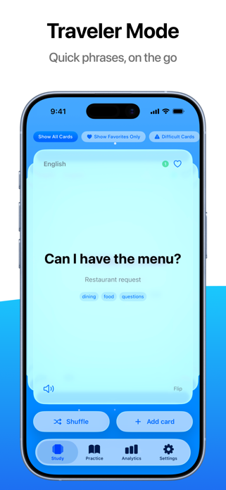 Language Flashcards - Flippin Screenshot 4 of 10